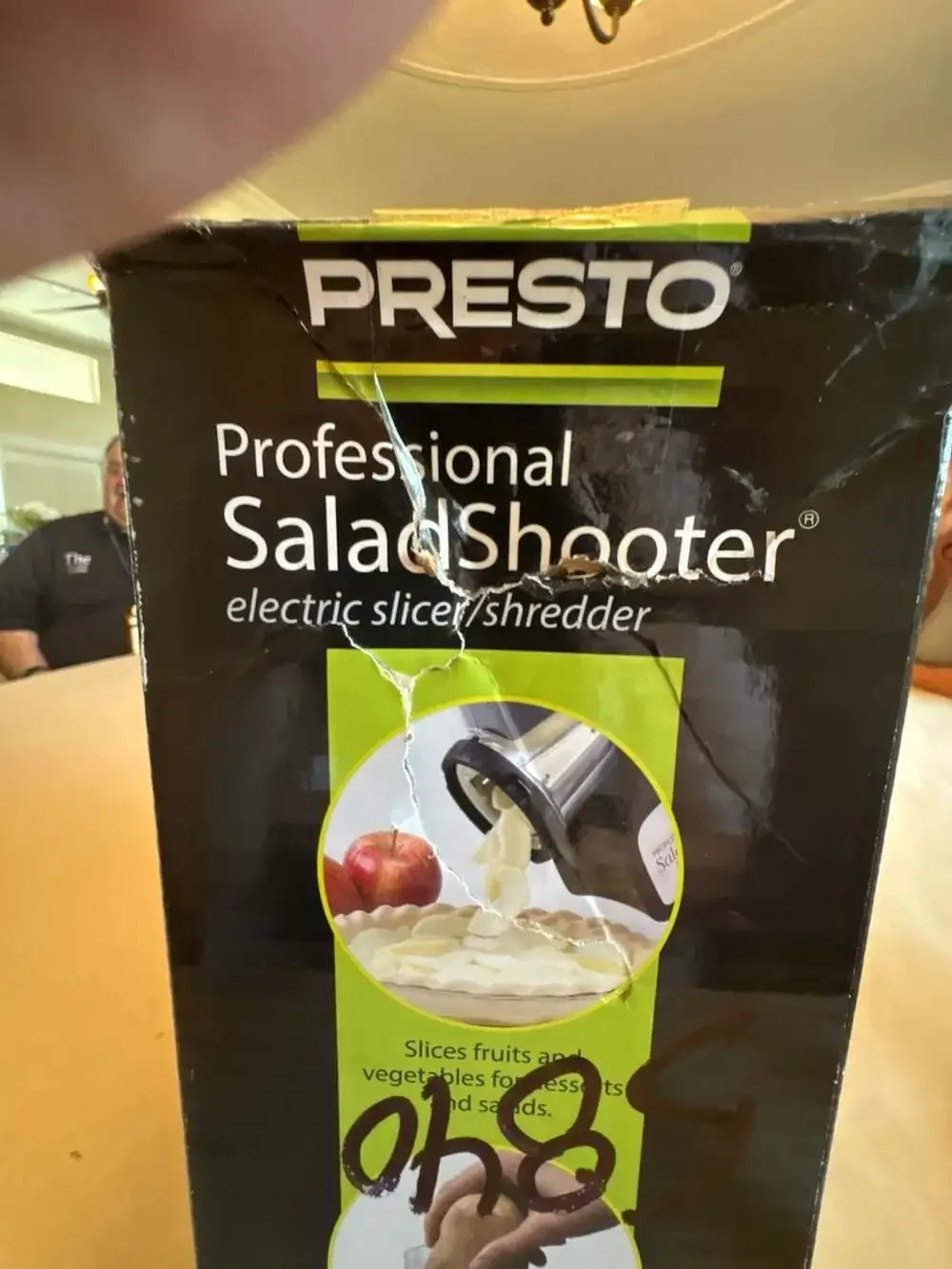 Presto Professional SaladShooter Electric Slicer/Shredder Model 02970